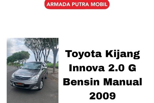 2009 Toyota Kijang Innova 2.0 G MT