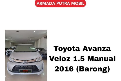 2016 Toyota Avanza Veloz  1.5 MT