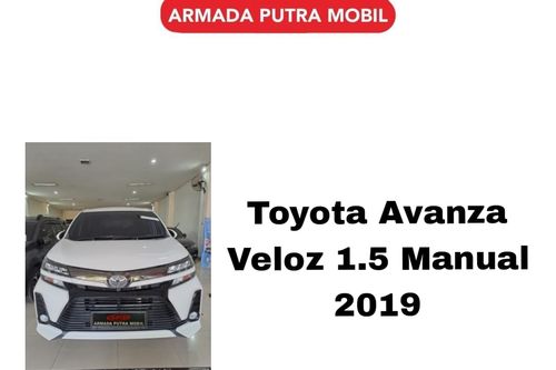 2019 Toyota Avanza Veloz  1.5 MT