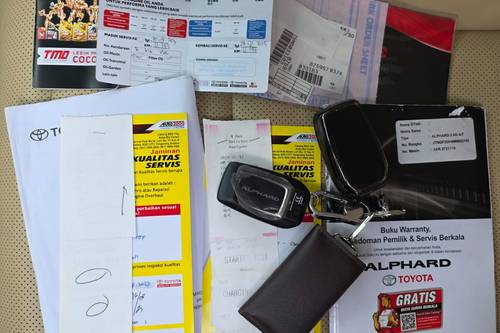 Dijual 2021 Toyota Alphard 2.5 G A/T bekas