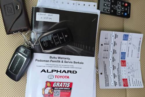 2021 Toyota Alphard 2.5 G A/T bekas