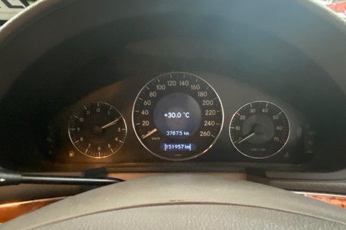 2005 Mercedes Benz E-Class E240 tua