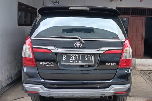 2015 Toyota Kijang Innova 2.0 G AT bekas