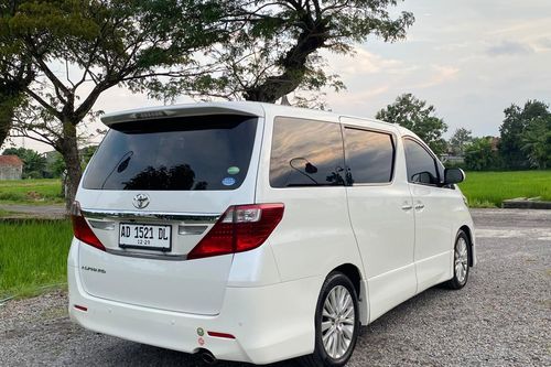2012 Toyota Alphard S 2.4 AT bekas