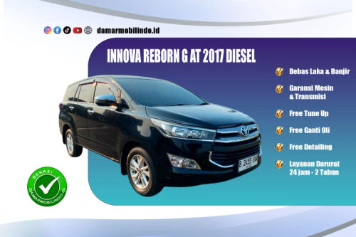 2017 Toyota Innova REBORN DIESEL G 2.5 AT