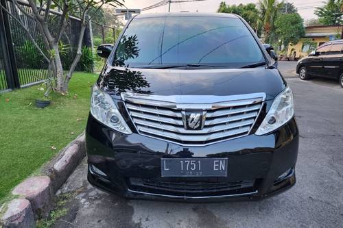 2010 Toyota Alphard Vellfire X AUDIOLESS 2.4 A/T bekas