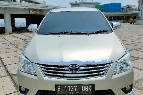 2012 Toyota Innova BENSIN G 2.0 AT bekas
