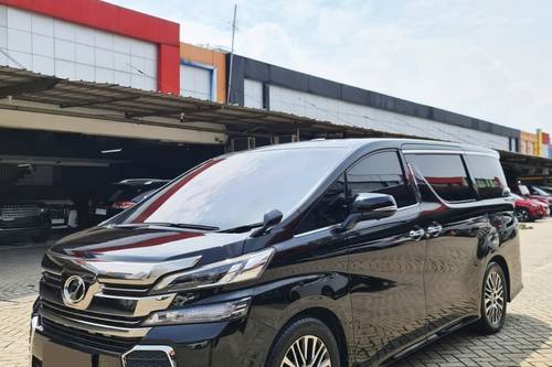 2015 Toyota Vellfire  2.4 ZG AT AUDIOLESS