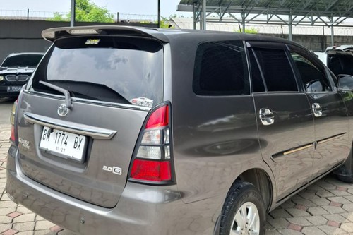 2012 Toyota Innova BENSIN G 2.0 MT bekas