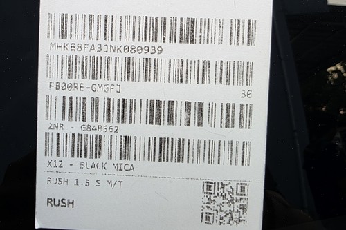 2022 Toyota Rush 1.5 S MT GR Sport bekas