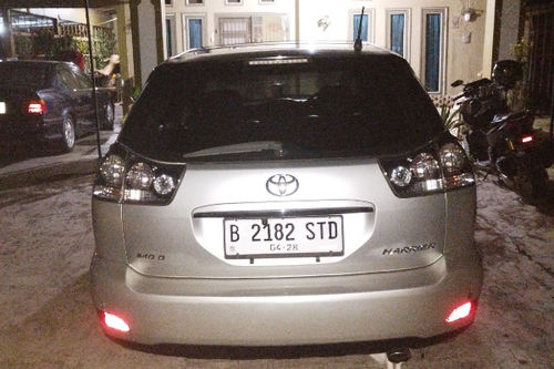 Second hand 2008 Toyota Harrier 2.4L AT 
